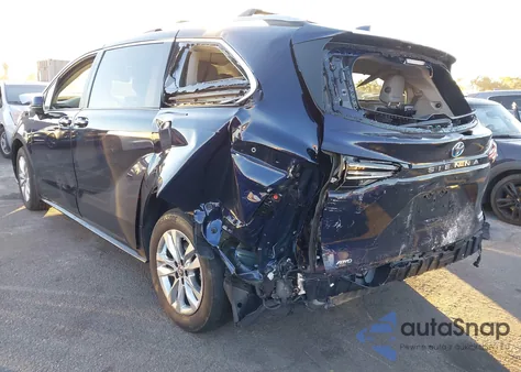 2023 Toyota Sienna Limited из США, поврежденный, VIN 5TDZSKFC7PS103549